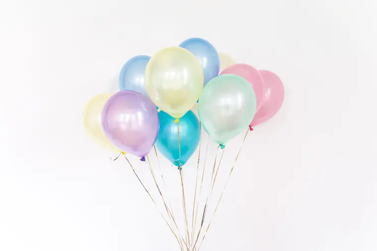 Colorful Pastel Balloons